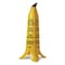 Impact Products Banana Cone Wet Floor Cone, CAUTION WET FLOOR, Trilingual, English/Spanish/French, 3 ft., Yellow B1101 - alternate 1